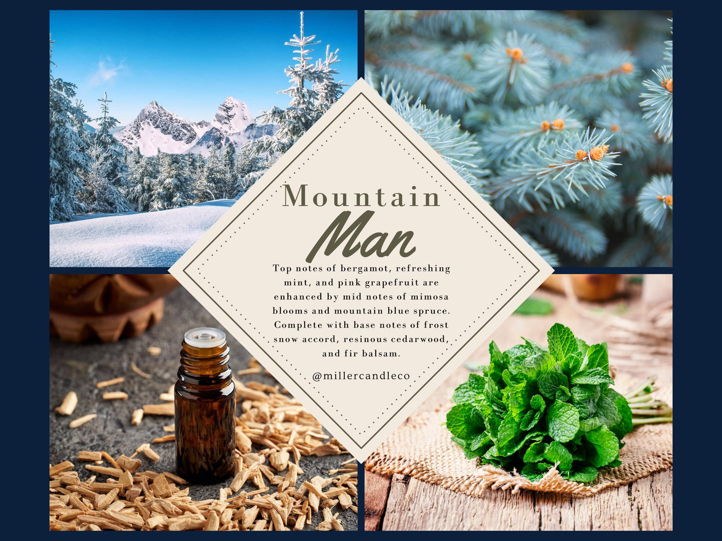 Mountain Man Candle