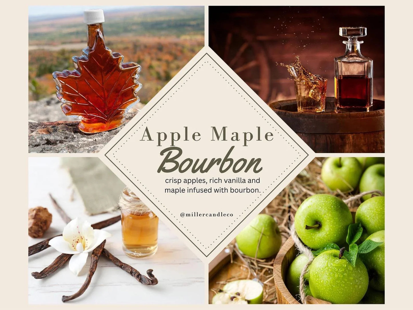 Apple Maple Bourbon Reed Diffuser-Limited Fall Collection