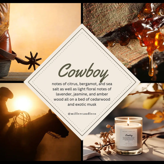 Cowboy Reed Diffuser - MillerCandleCo.