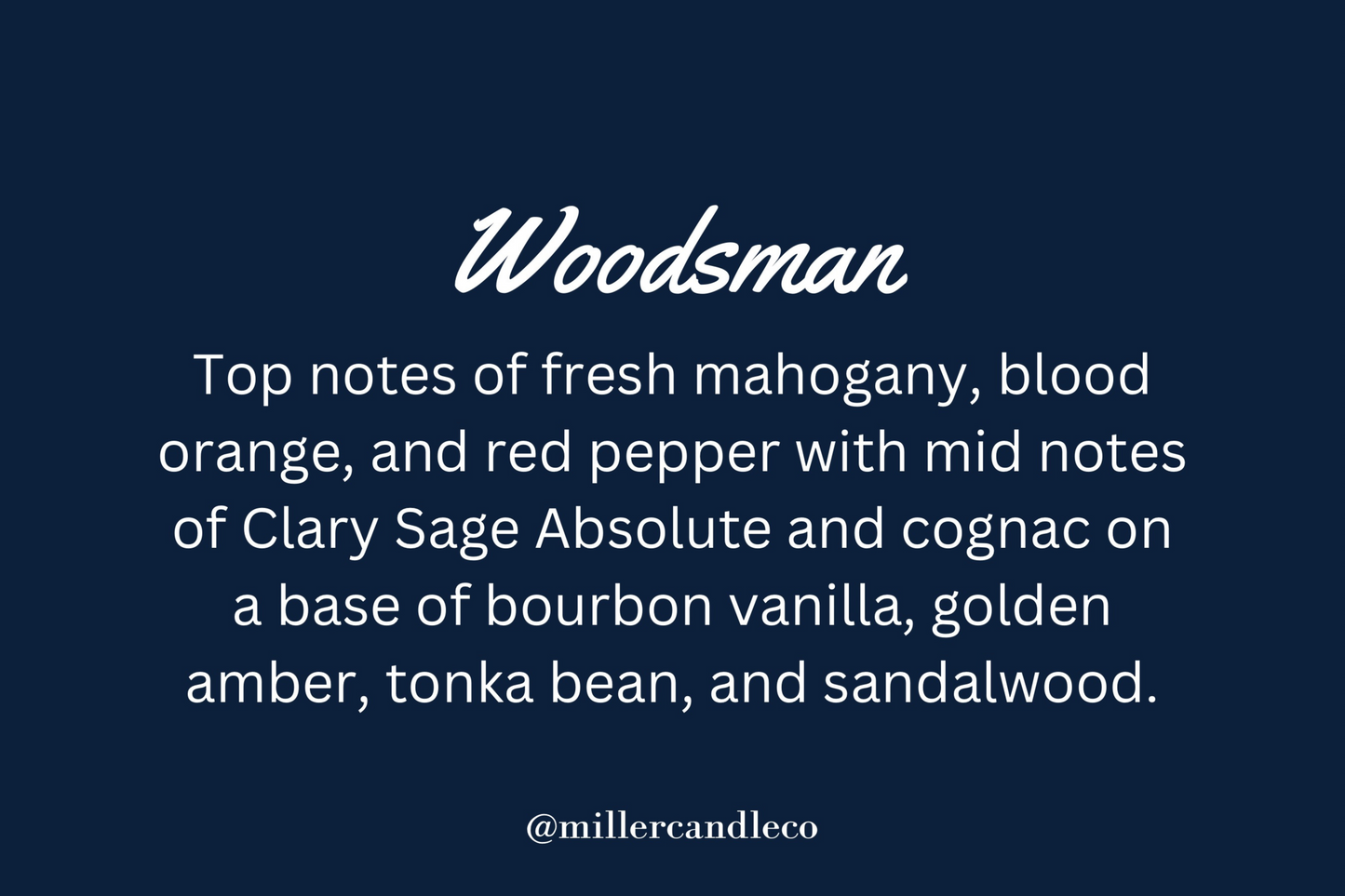 Woodsman Candle