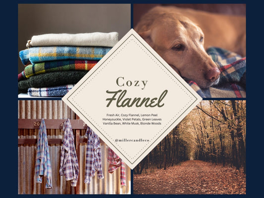 Cozy Flannel Reed Diffuser - MillerCandleCo.