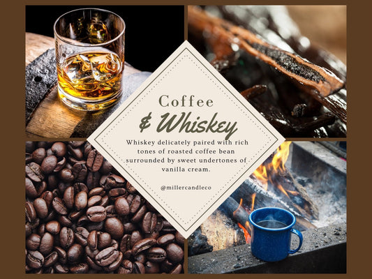 Coffee & Whiskey Wax Melts - MillerCandleCo.