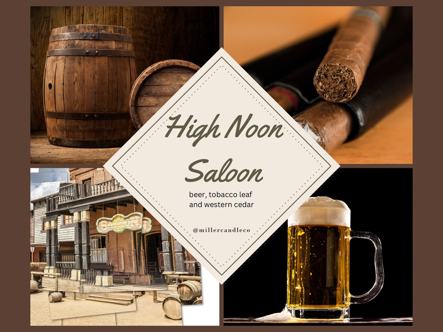 High Noon Saloon Candle