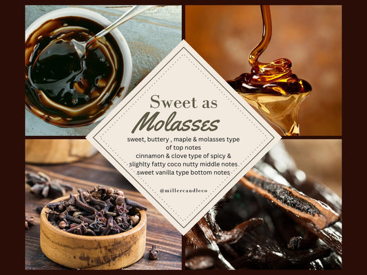 Sweet as Molasses Wax Melts - MillerCandleCo.