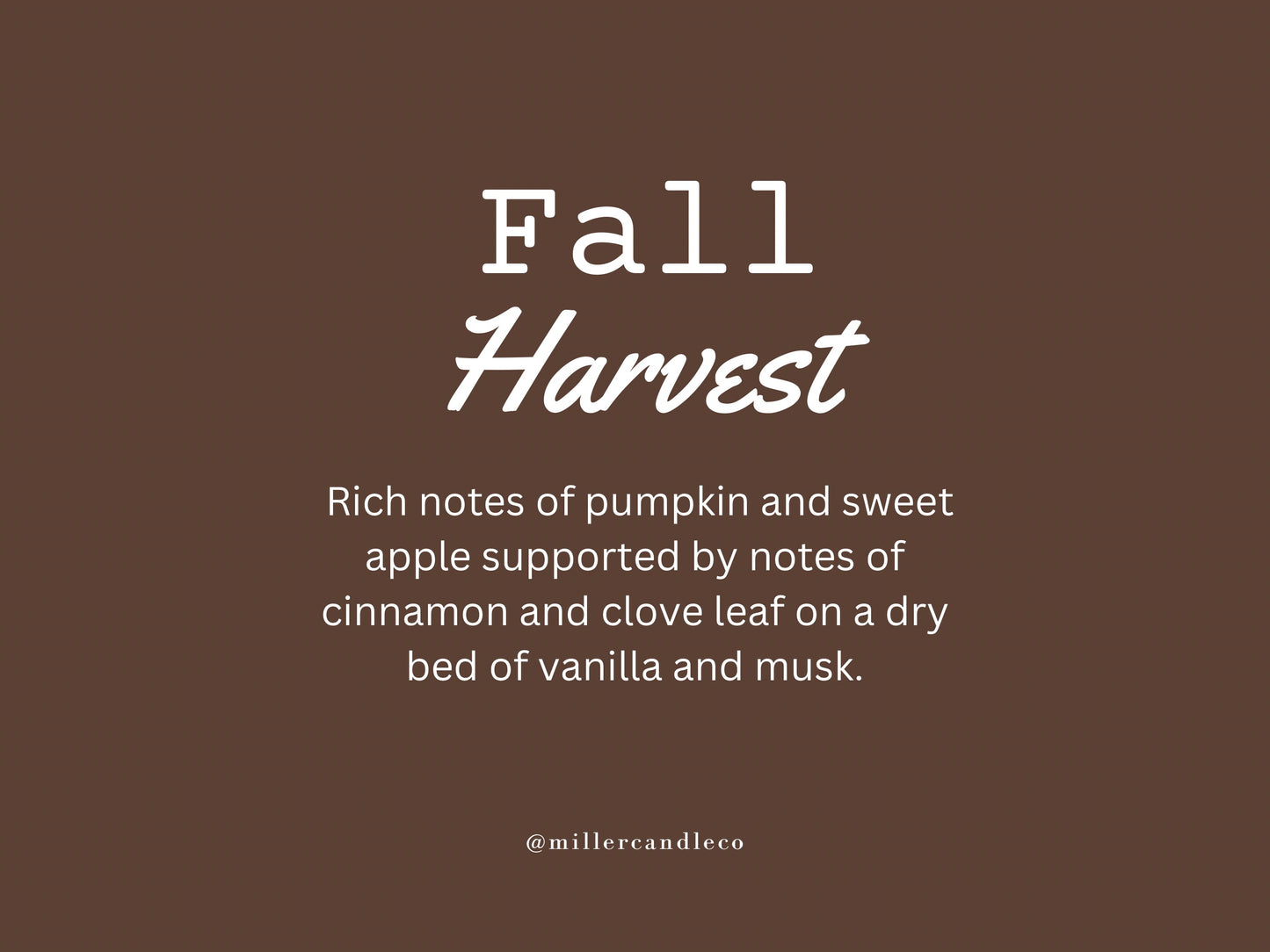 Fall Harvest Wax Melts-Limited Fall Collection