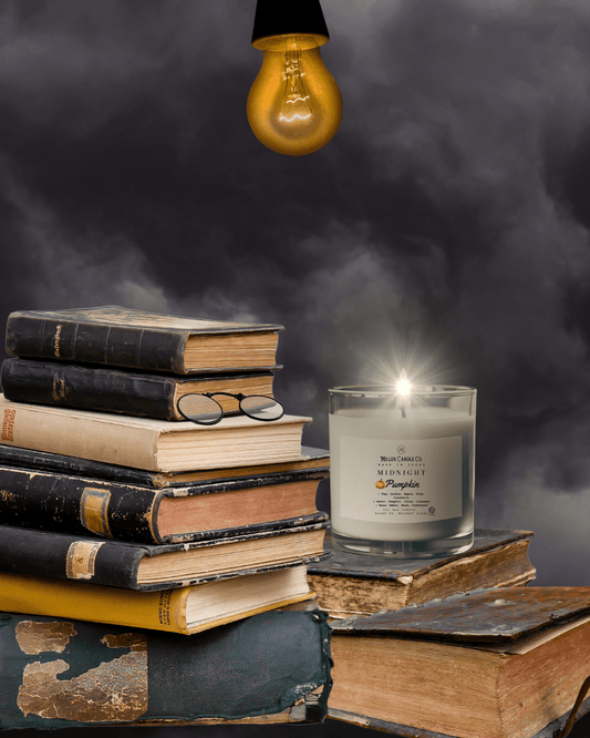 Midnight Pumpkin Candle - Limited Fall Collection - MillerCandleCo.