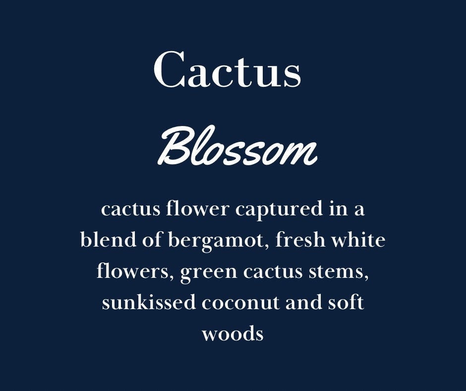Cactus Blossom Candle