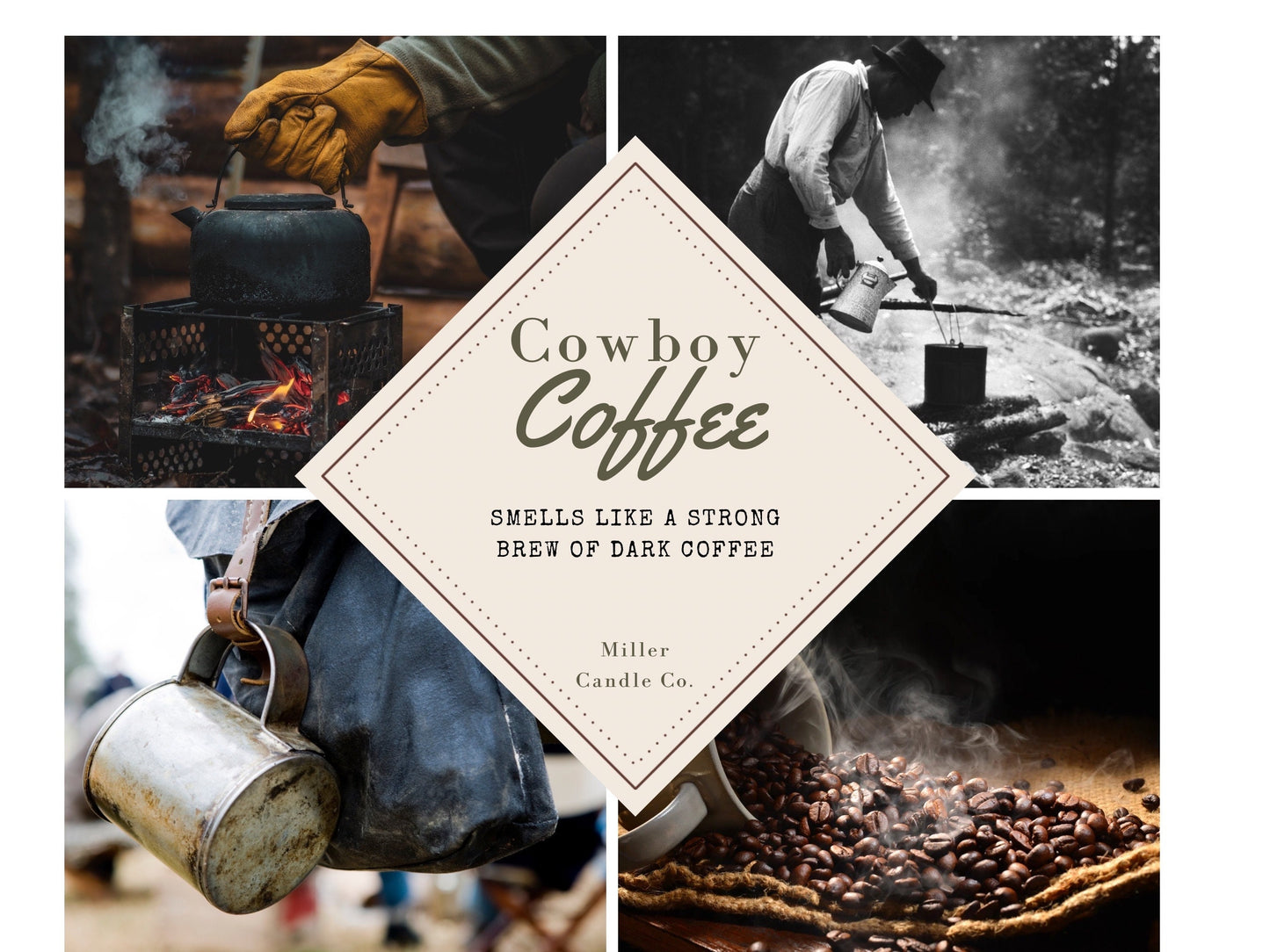 Cowboy Coffee Candle