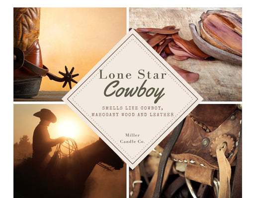 Lone Star Cowboy Wax Melts - MillerCandleCo.