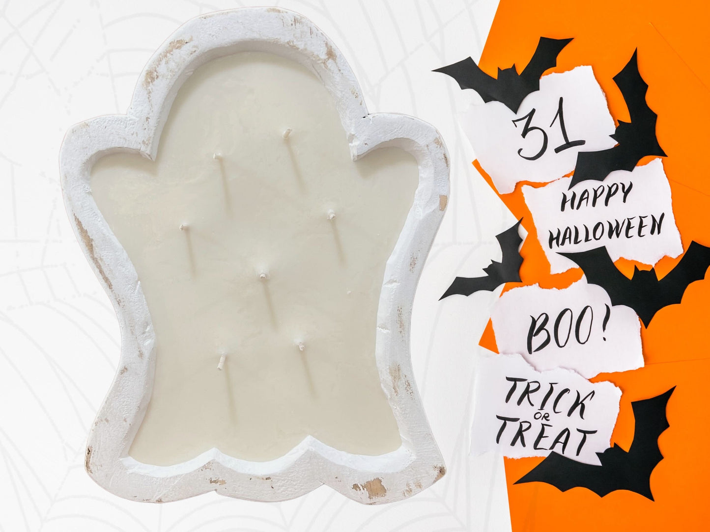 Ghost Dough Bowl Candle/ Fall Scent of Your Choice/22-26 Ounces of Soy Wax