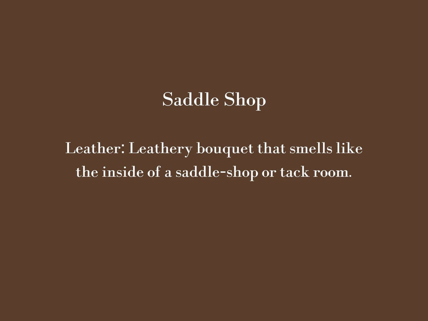 Saddle Shop Wax Melts