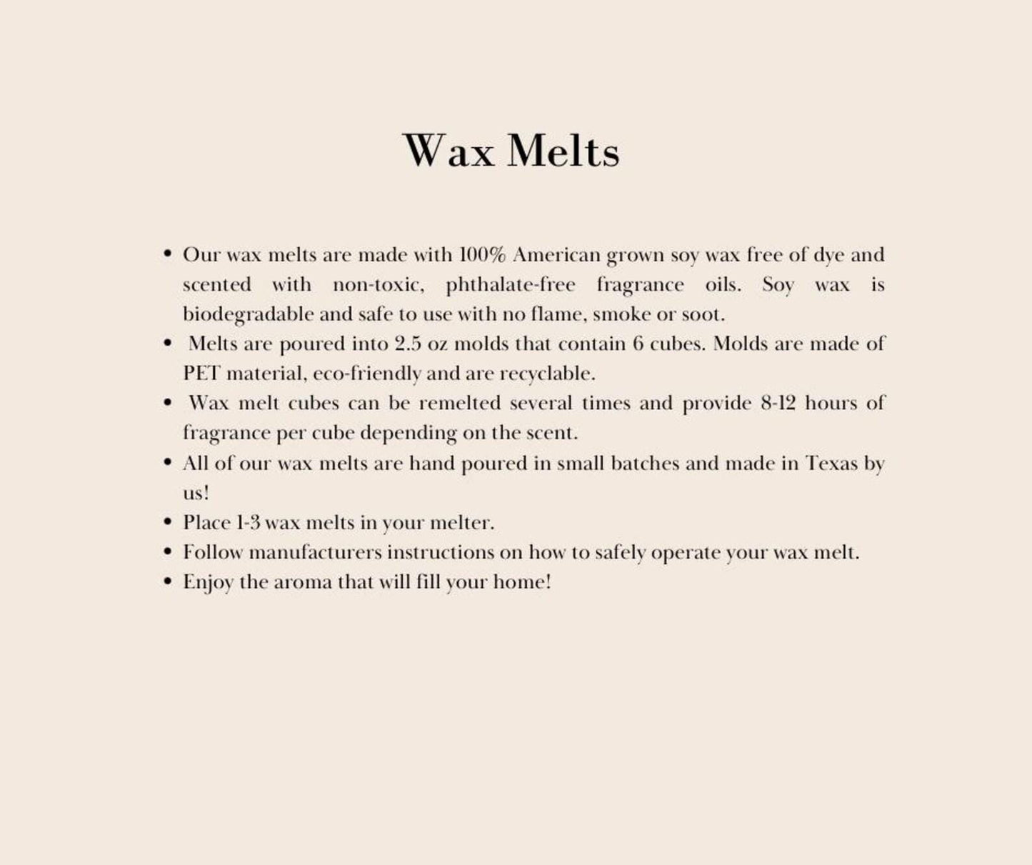 Cowboy Wax Melts - MillerCandleCo.