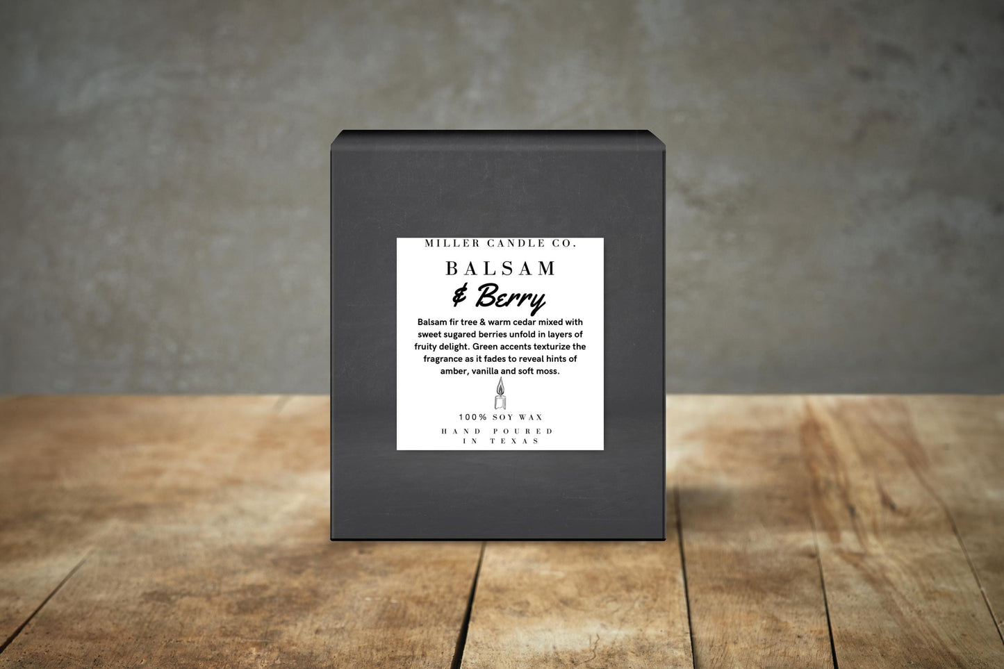 Balsam & Berry Candle