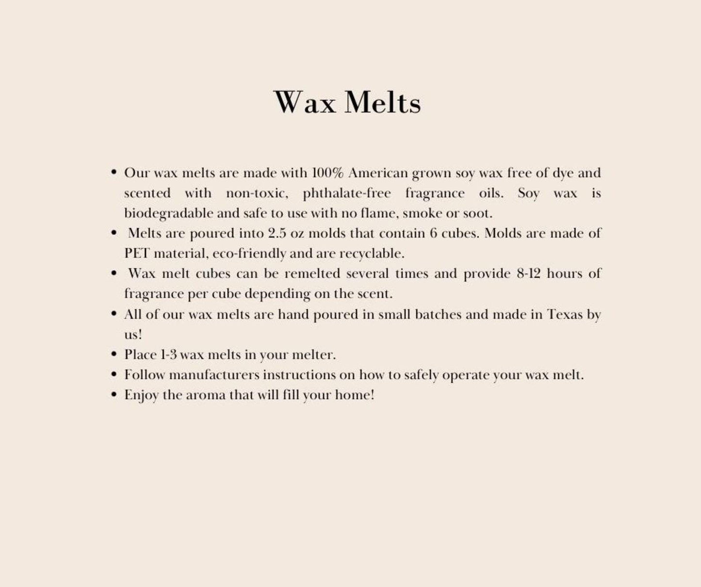 Mulled Cider Wax Melts - Limited Time Winter Collection - MillerCandleCo.