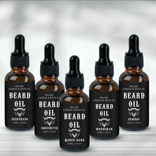 Men’s Beard Oil - MillerCandleCo.