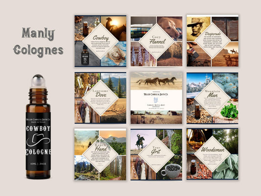 Men’s Colognes - MillerCandleCo.