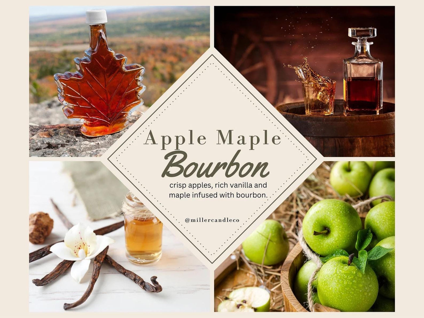 Apple Maple Bourbon Candle