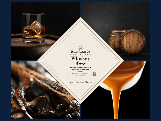 Whiskey River Candle - MillerCandleCo.