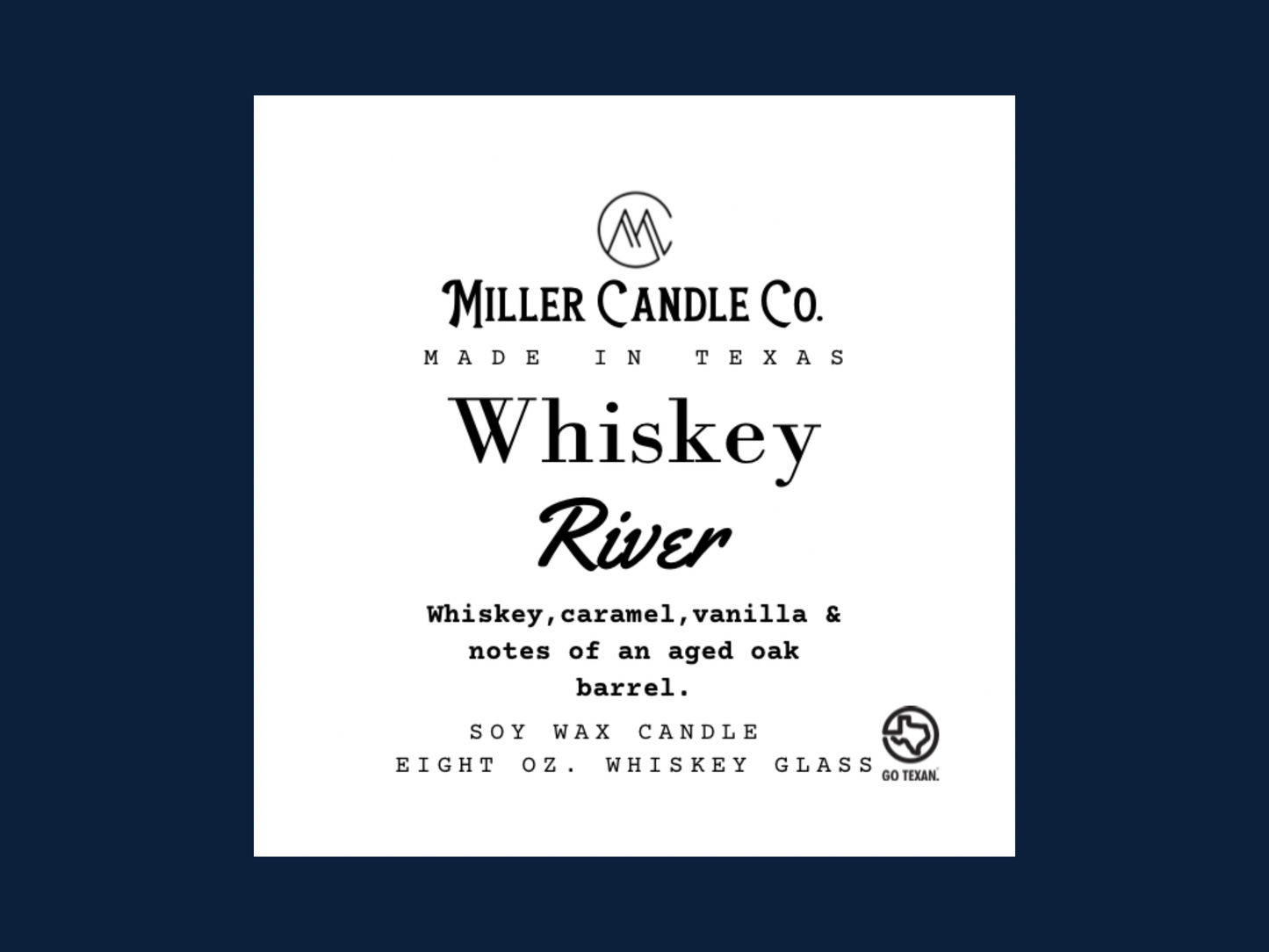 Whiskey River Candle
