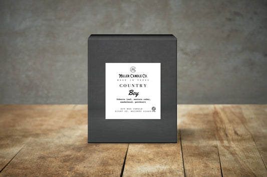 Country Boy Candle
