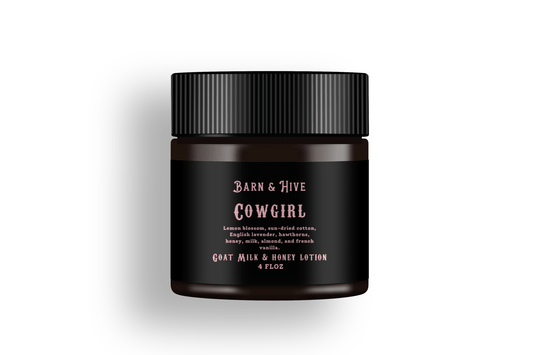 Cowgirl — Goat Milk + Honey Lotion - Miller Candle Co.