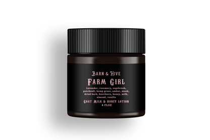 Farm Girl — Goat Milk + Honey Lotion - Miller Candle Co.