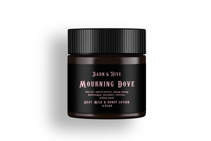 Mourning Dove - Goat Milk + Honey Lotion - Miller Candle Co.