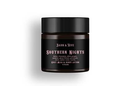 Southern Nights - Goat Milk + Honey Lotion - Miller Candle Co.