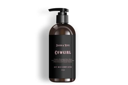 Cowgirl — Goat Milk + Honey Lotion - Miller Candle Co.
