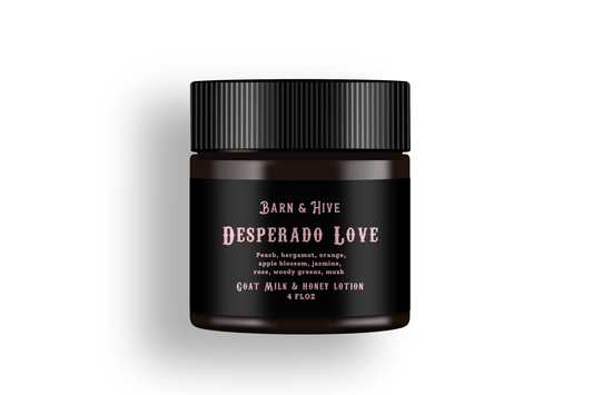 Desperado Love — Goat Milk & Honey Lotion - Miller Candle Co.