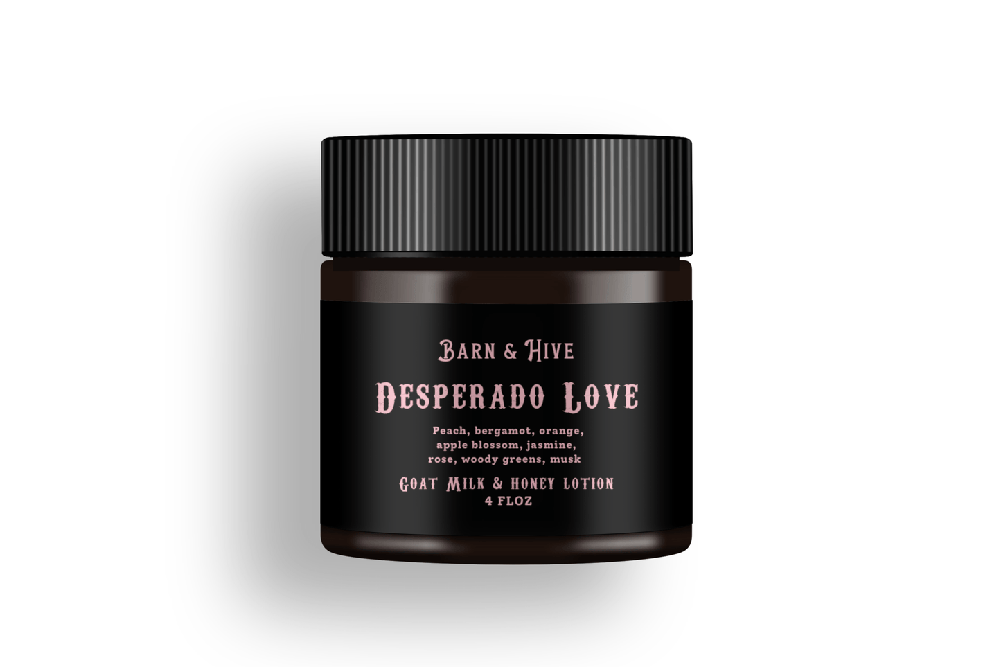 Desperado Love — Goat Milk & Honey Lotion - Miller Candle Co.