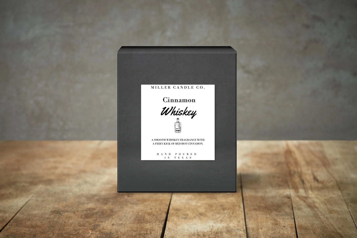 Cinnamon Whiskey Candle