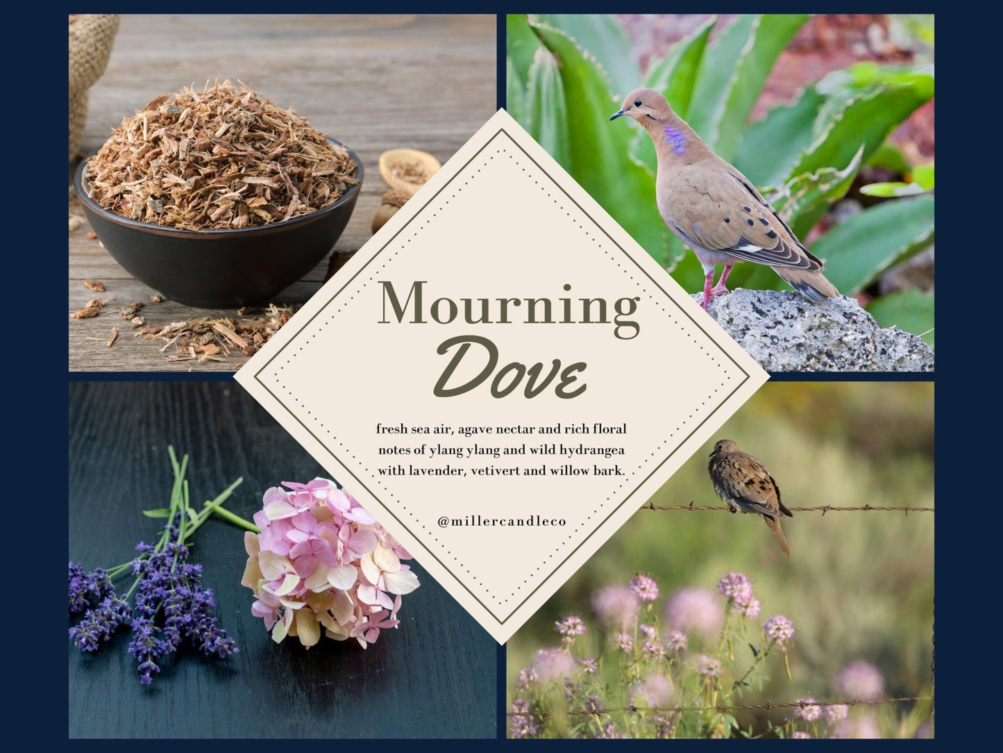 Mourning Dove — Barn & Hive Western Collection Roll - On Perfume - Miller Candle Co.