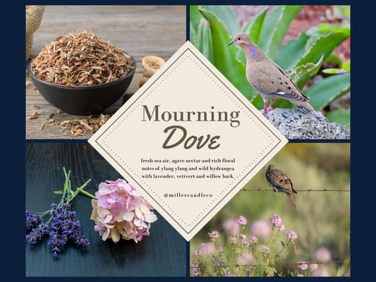 Mourning Dove — Barn & Hive Western Collection Roll - On Perfume - Miller Candle Co.
