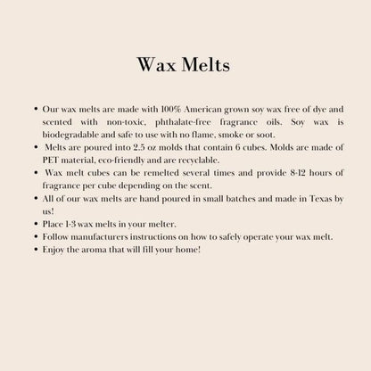 Cinnamon Whiskey Wax Melts