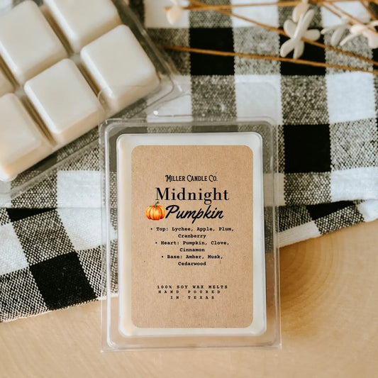 Midnight Pumpkin Wax Melts-Limited Fall Collection