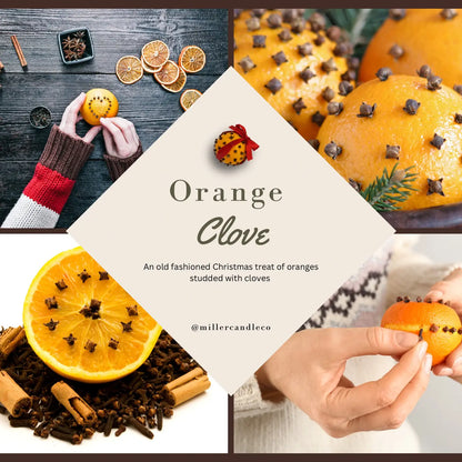 Orange Clove Room + Linen Spray - Limited Winter Collection - MillerCandleCo.