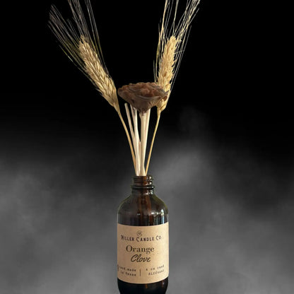 Orange Clove Reed Diffuser - Limited Winter Collection - MillerCandleCo.