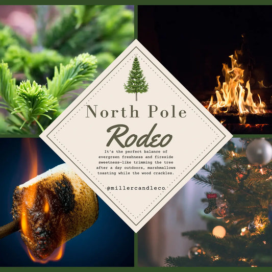 North Pole Rodeo Room Spray - Limited Winter Collection - MillerCandleCo.