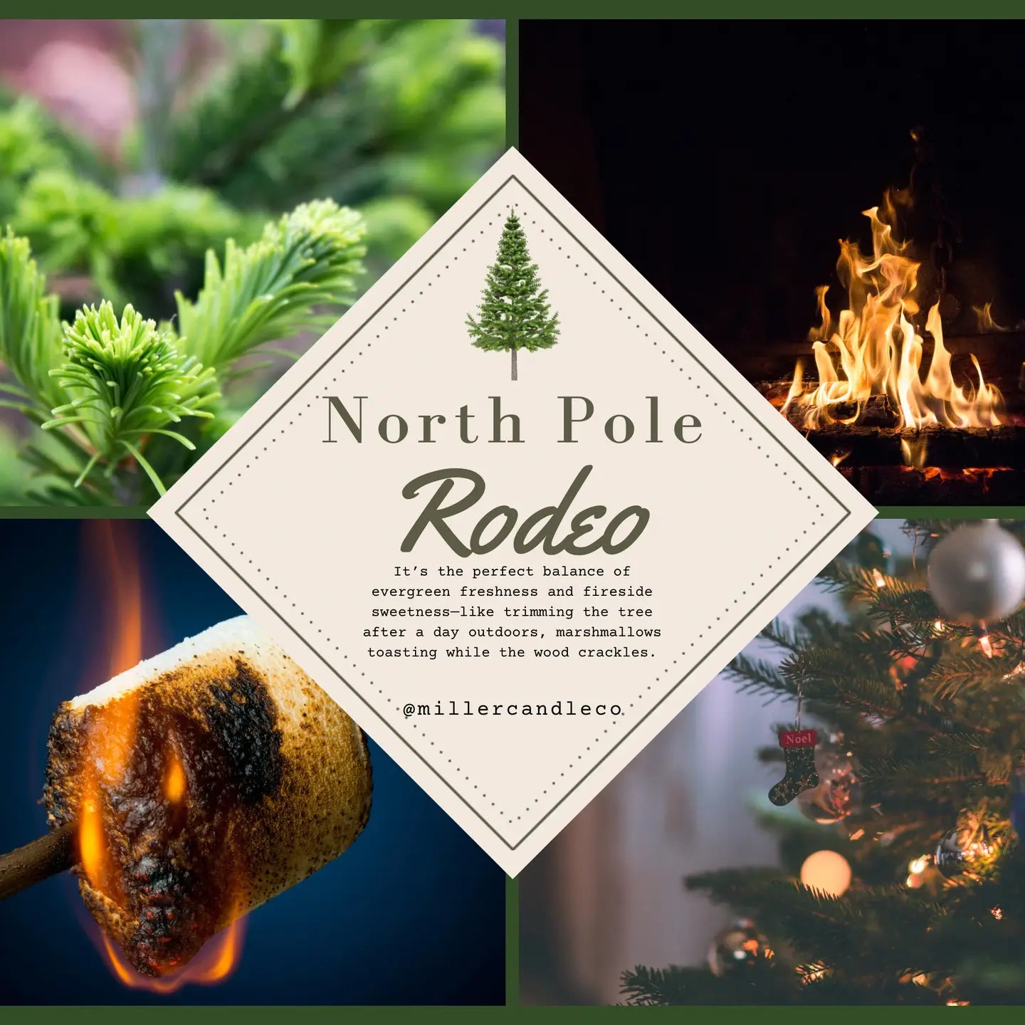 North Pole Rodeo Car Diffuser - Limited Winter Collection - MillerCandleCo.