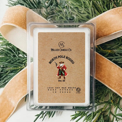 North Pole Rodeo Wax Melts - Limited Winter Collection - MillerCandleCo.
