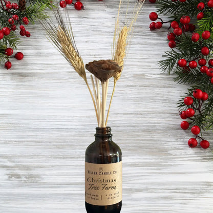 Christmas Tree Farm Reed Diffuser | 4 oz - MillerCandleCo.