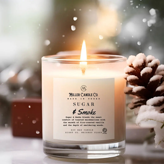 Sugar & Smoke Candle - Limited Winter Collection - MillerCandleCo.