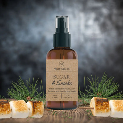 Sugar & Smoke Room Spray - Limited Winter Collection - MillerCandleCo.