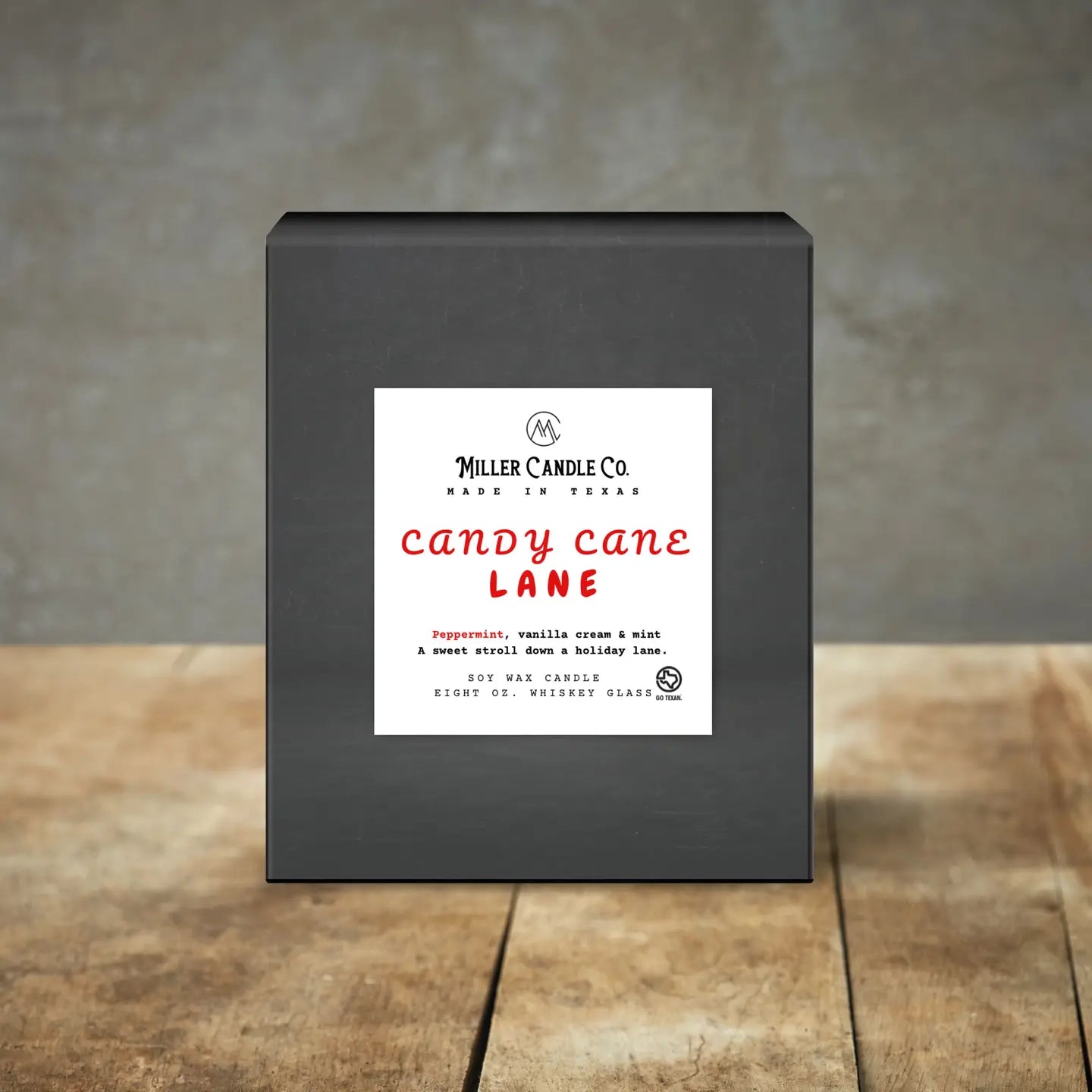 Candy Cane Lane  Candle - Limited Time Winter Collection  - MillerCandleCo.