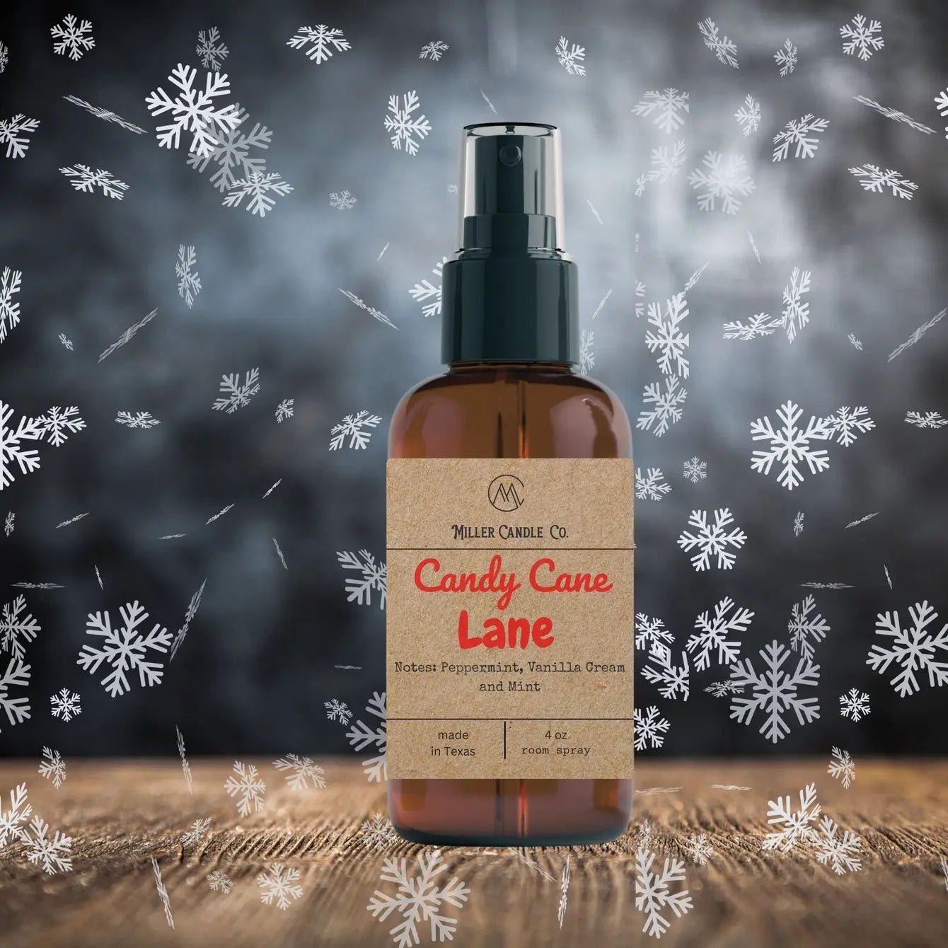 Candy Cane Lane Room Spray - Limited Winter Collection - MillerCandleCo.