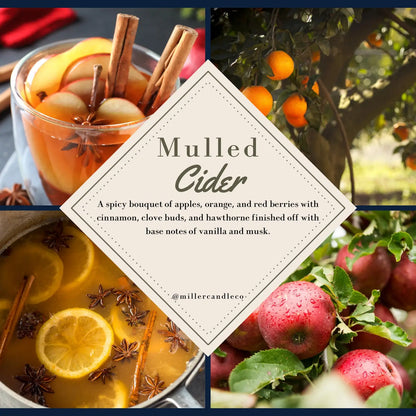 Mulled Cider Room Spray - Limited Winter Collection - MillerCandleCo.