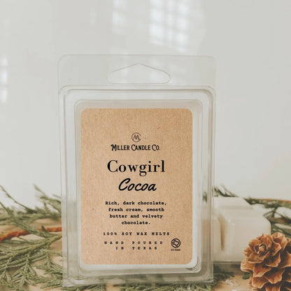 Cowgirl Cocoa Wax Melts - Limited Winter Collection - MillerCandleCo.