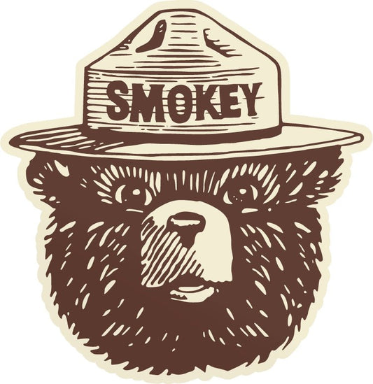 Smokey Logo Sticker - Miller Candle Co.