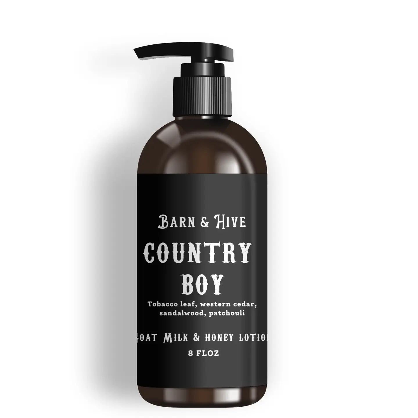 Country Boy - Goat Milk + Honey Lotion - Miller Candle Co.